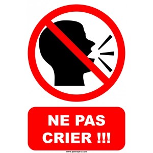 panneau-interdiction-de-crier